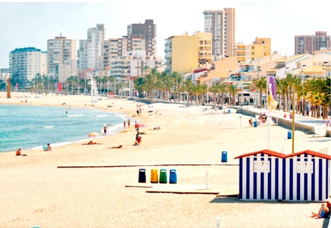 "Campello Beachside Duplex, Coastal Escape, Only 50 Meters From Sea" El Campello Kültér fotó